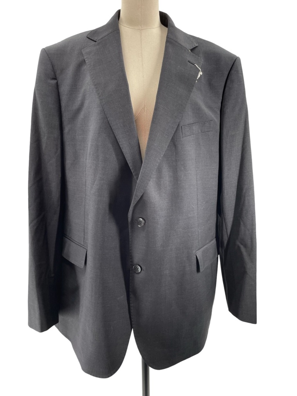 ZARGA men's tailored-fit gray blazer (labeled as "Bella Itali)
